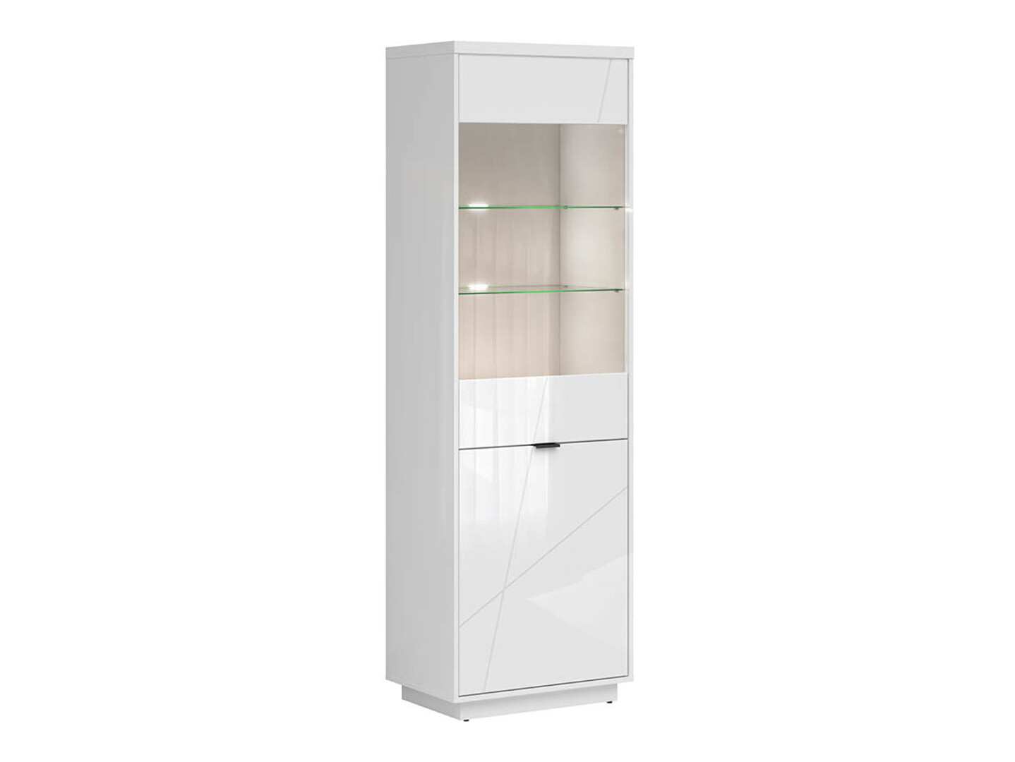 Scaffale Fivale 102 (Bianco lucido + Bianco)