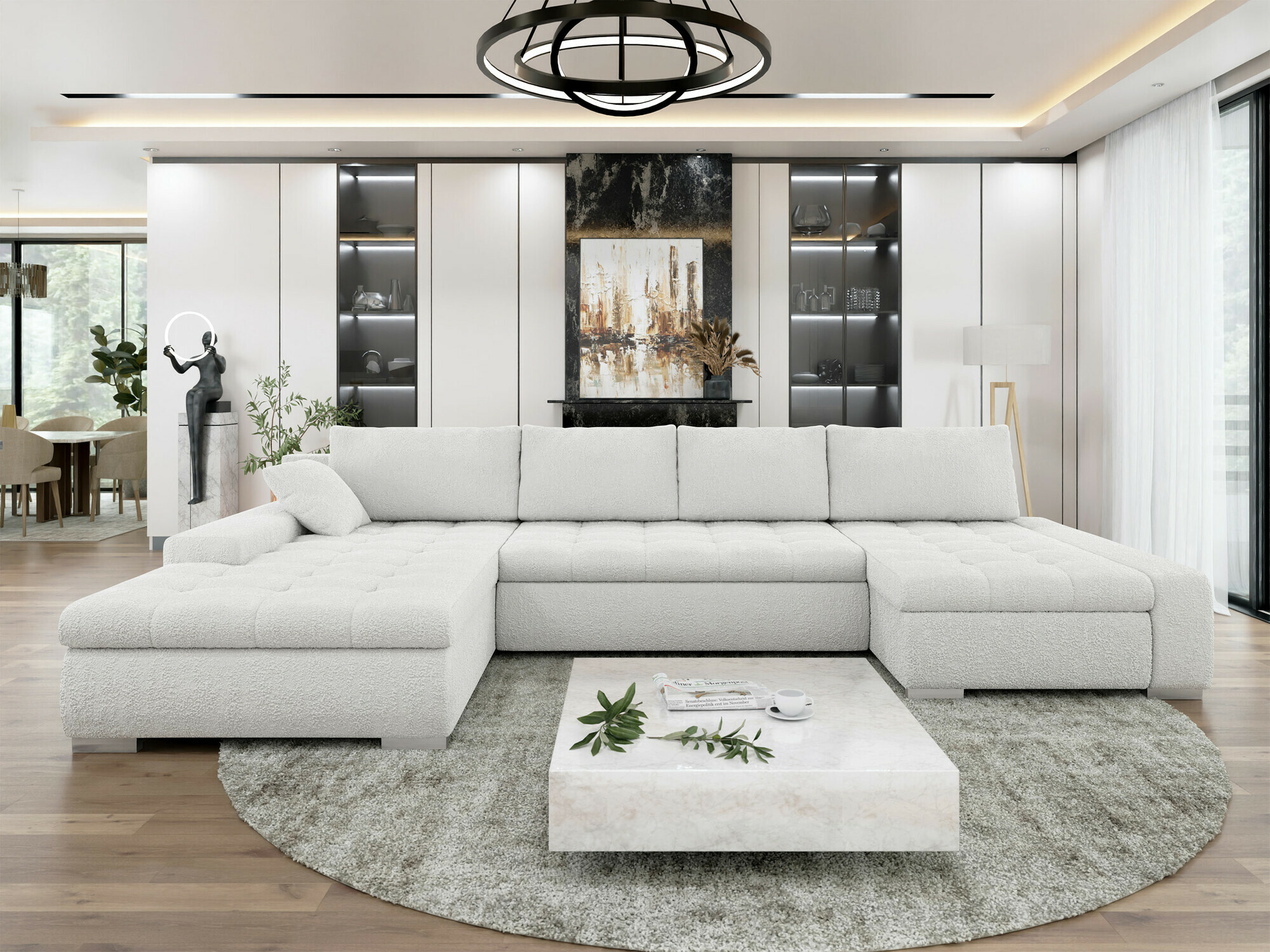 Divano angolare Comfivo Oliva I (Baloo 2073)