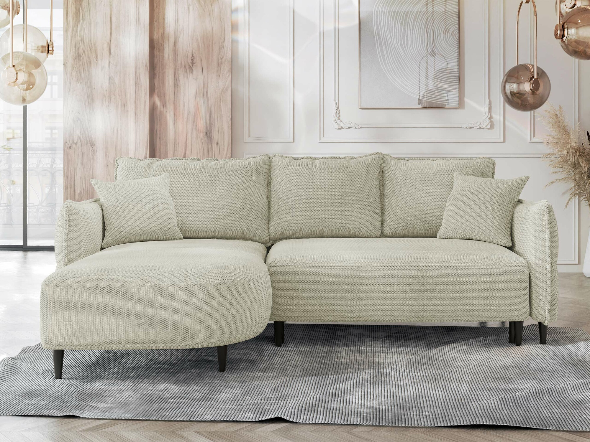 Divano angolare TrendyNest Ocelis (Onega 02)