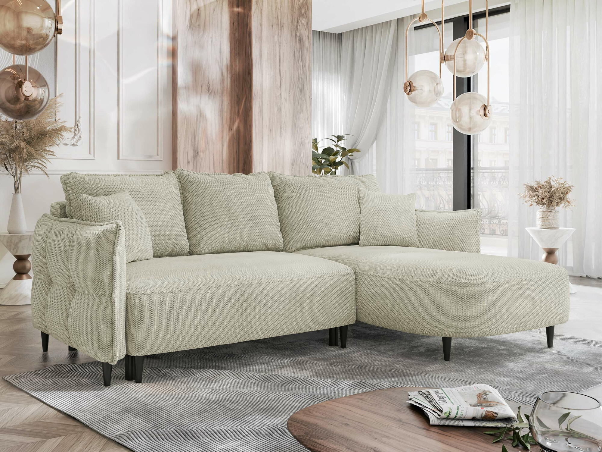 Divano angolare TrendyNest Ocelis (Onega 02)