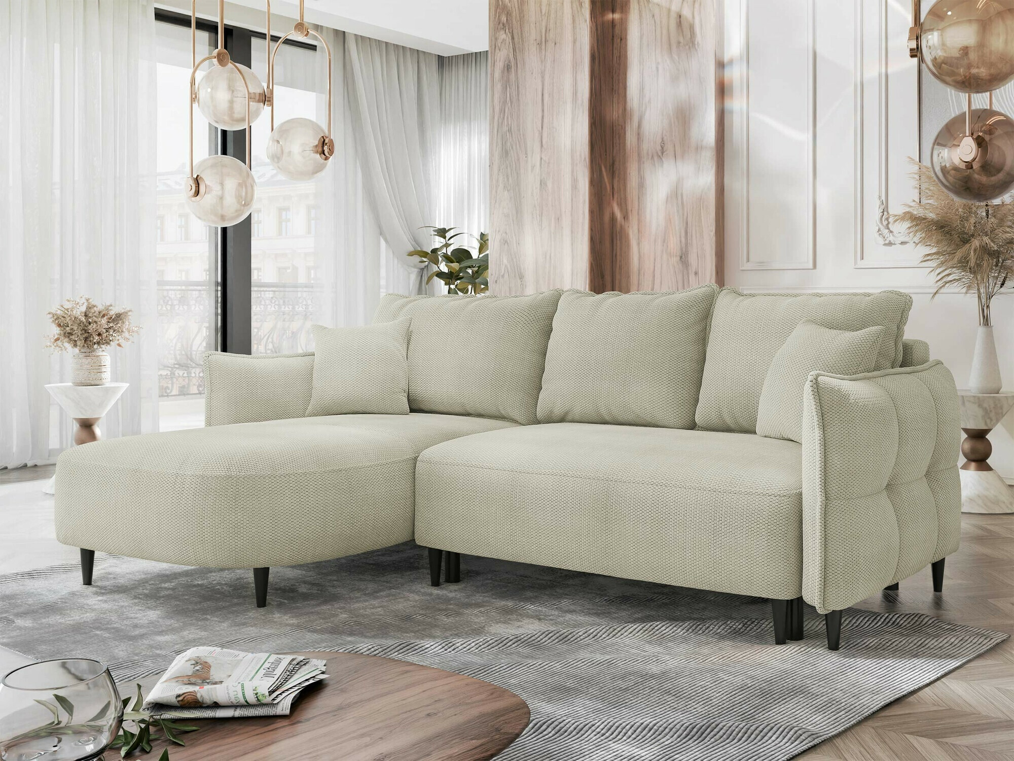 Divano angolare TrendyNest Ocelis (Onega 02)
