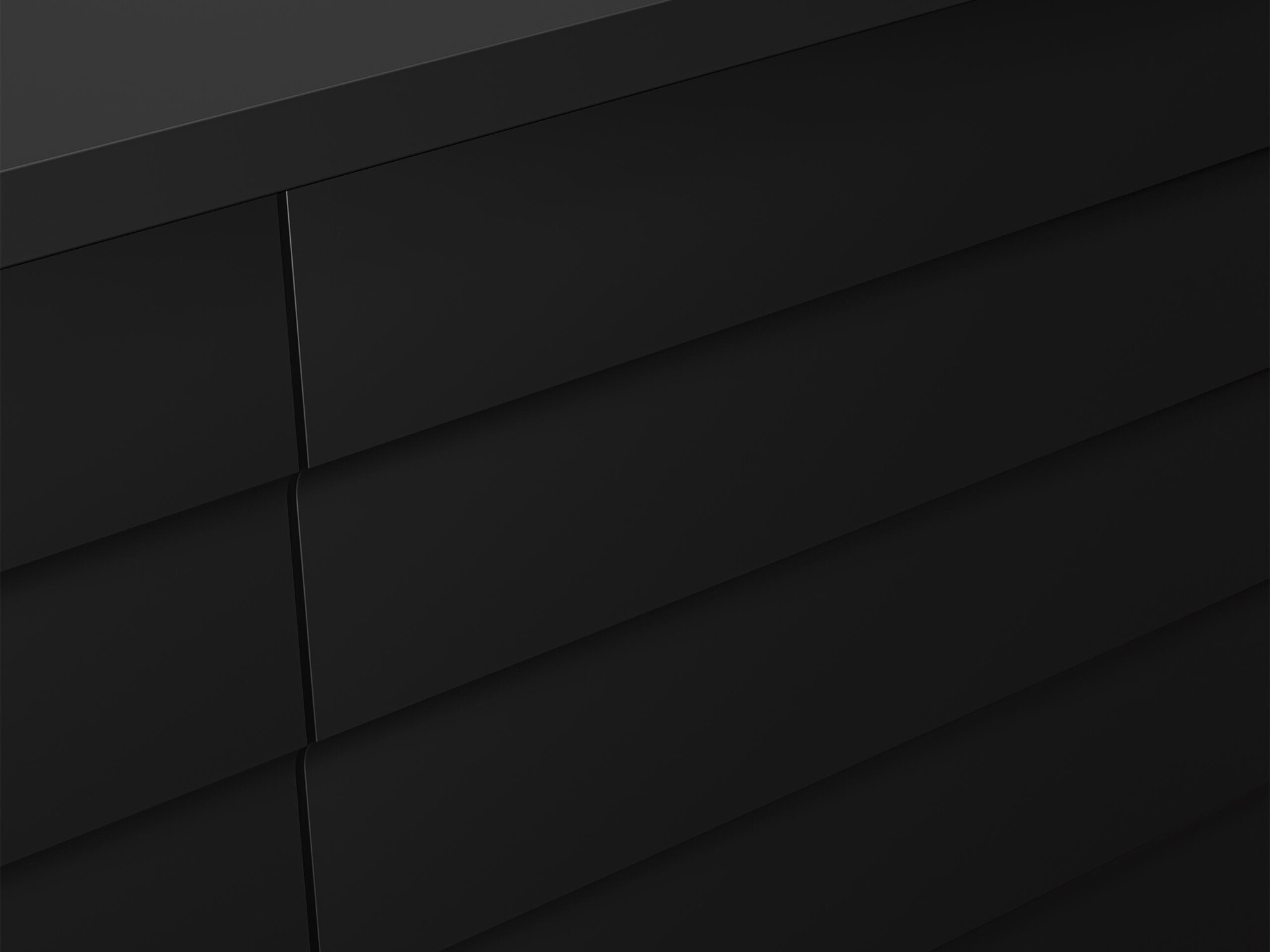 Parete attrezzata Flosoru 110 (Noce + Nero)