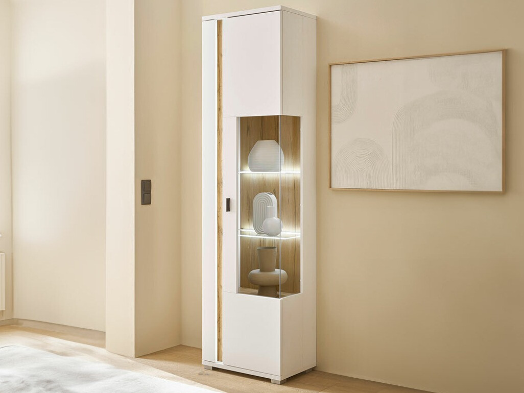 Scaffale Avimavi 100 (Bianco + Quercia di Wotan)