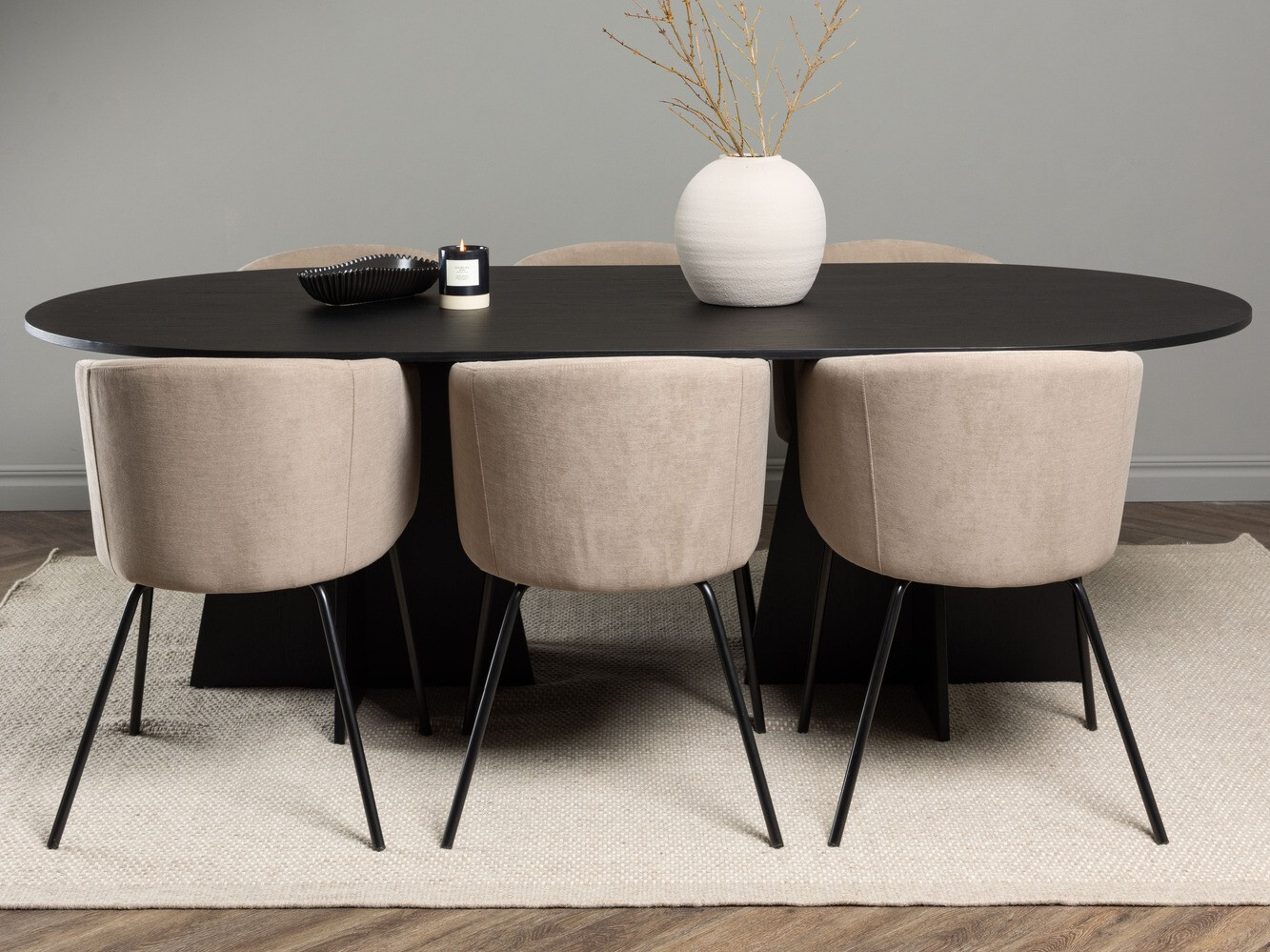 Set sala da pranzo Dallas 4019 (Beige)