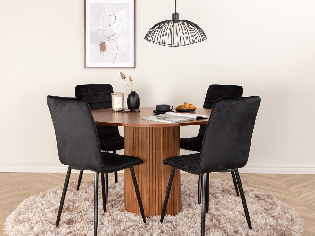 Set sala da pranzo Dallas 3091 (Nero)
