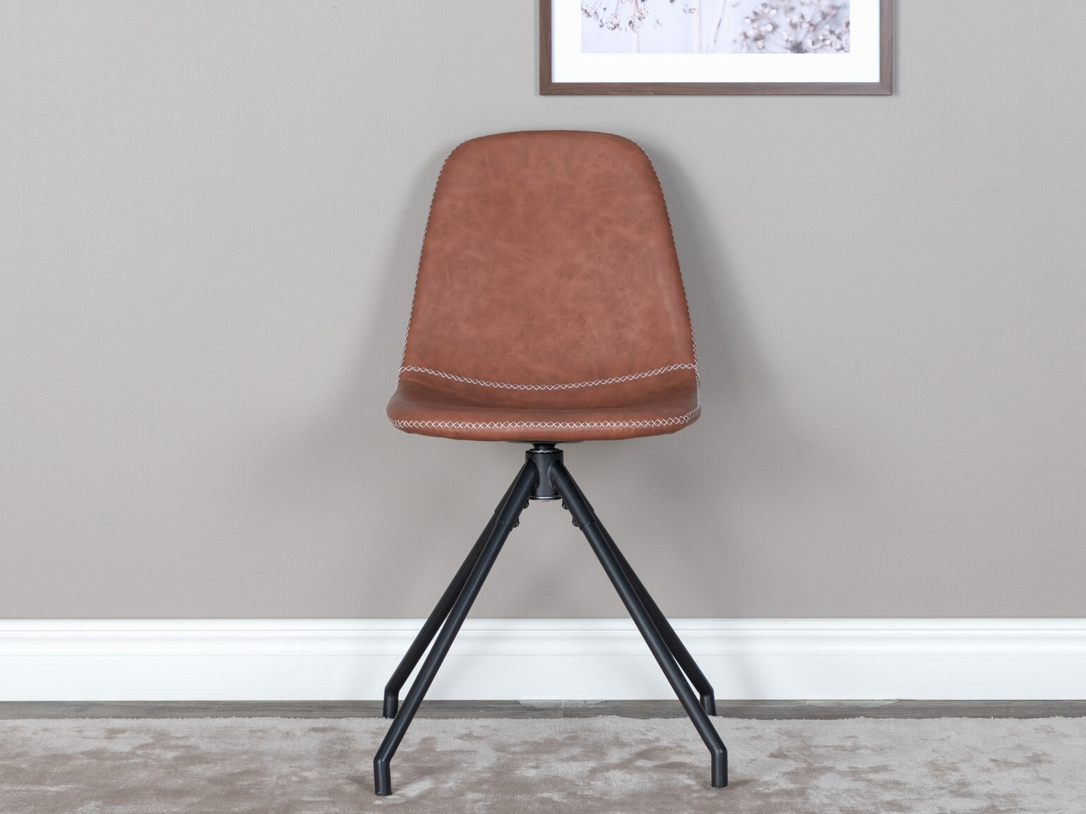 Sedia Dallas 166 (Marrone)