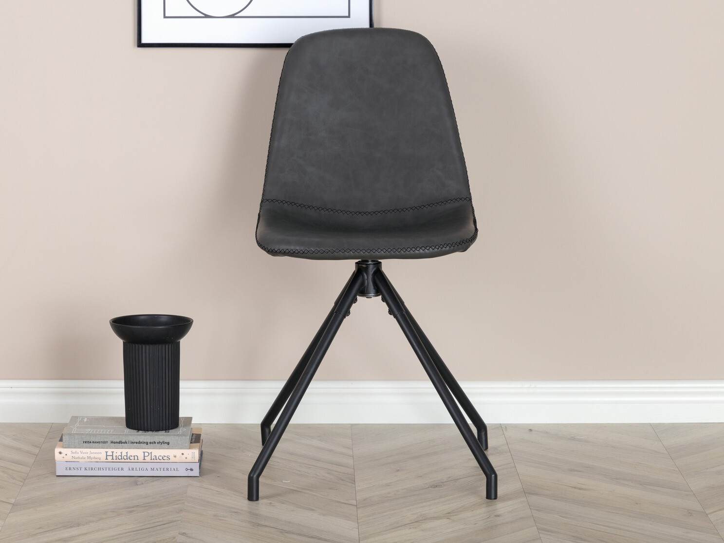 Sedia Dallas 166 (Nero)