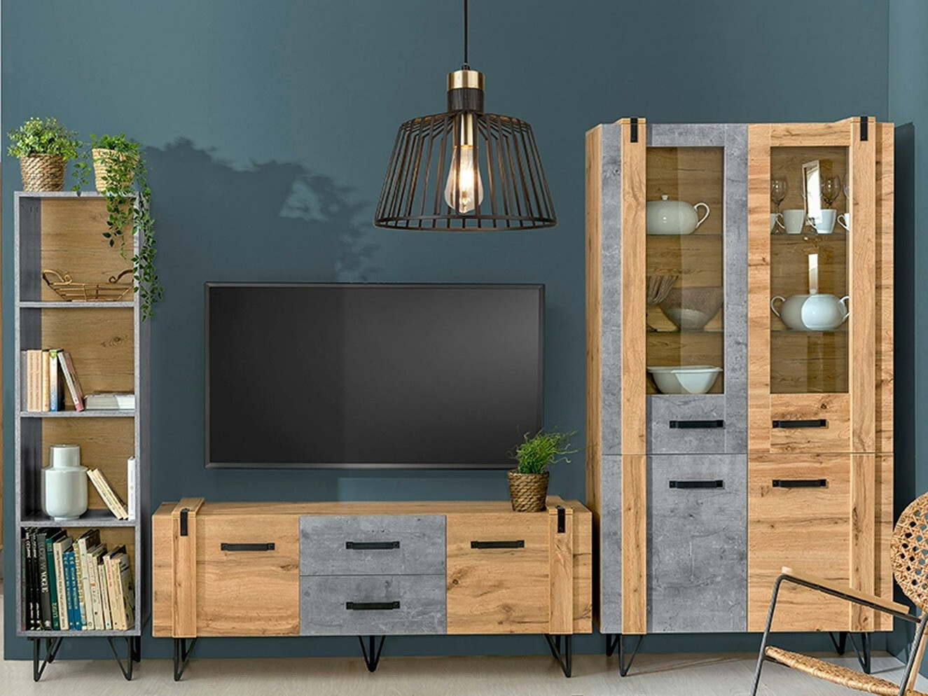 Parete attrezzata Domdele 113