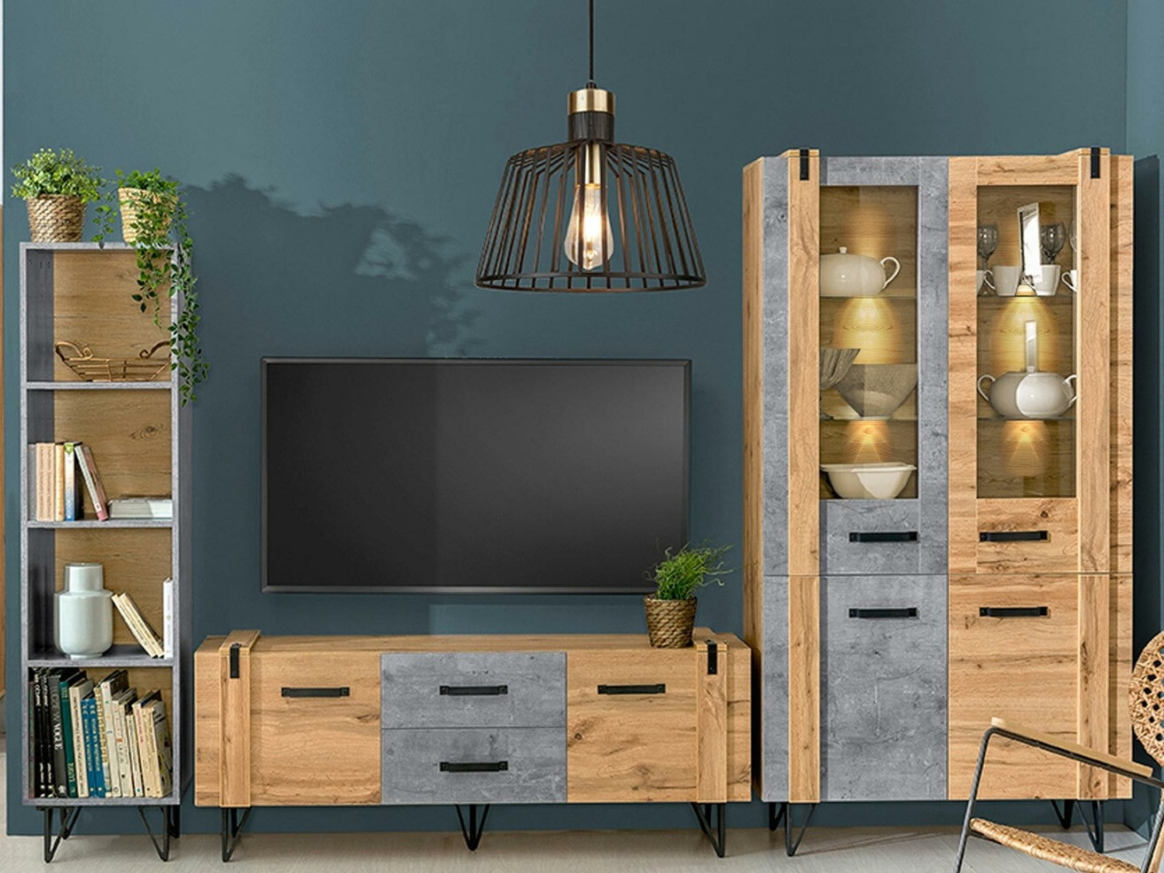 Parete attrezzata Domdele 113