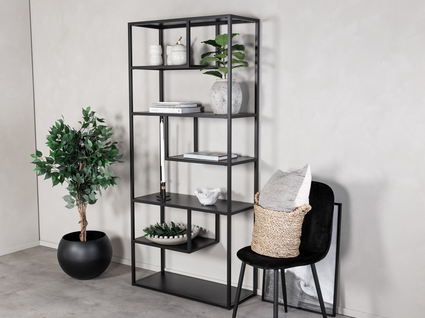 Scaffale Dallas 214 (Nero)