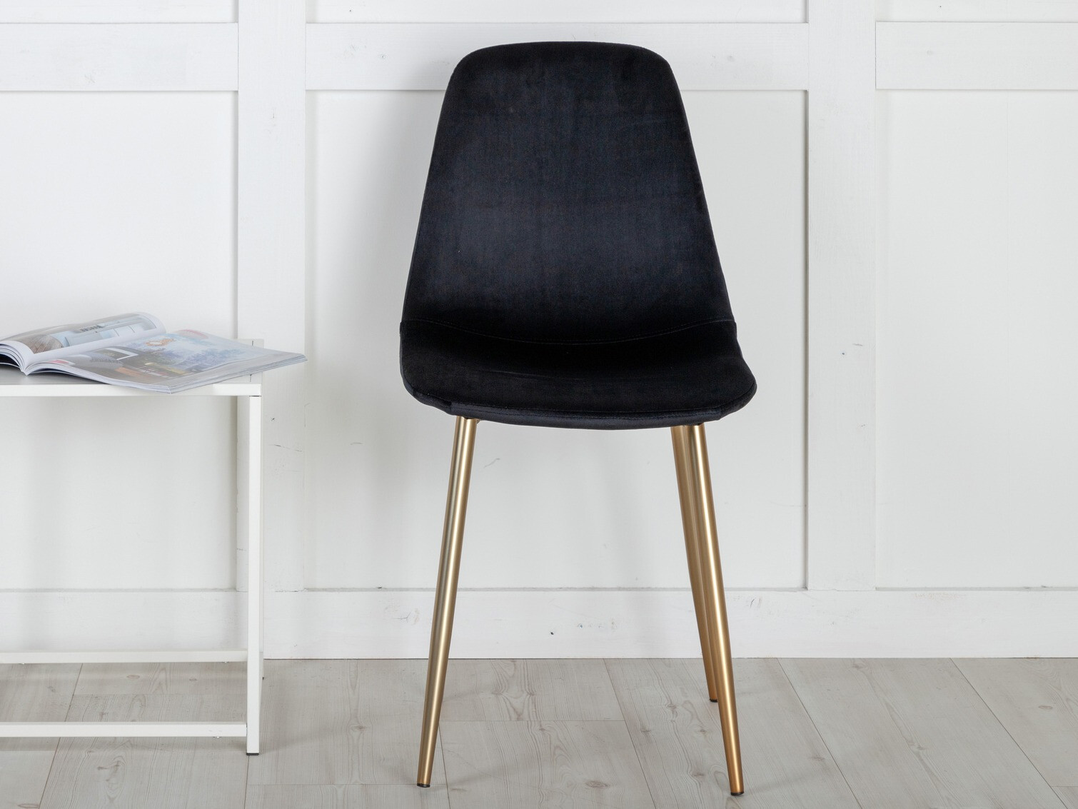 Sedia Dallas 252 (Nero + Ottone)