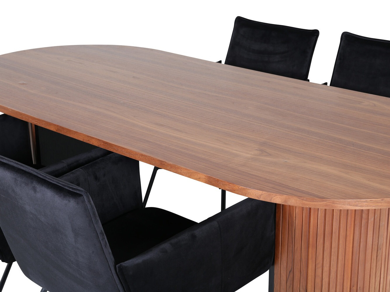 Set sala da pranzo Dallas 2757 (Nero)