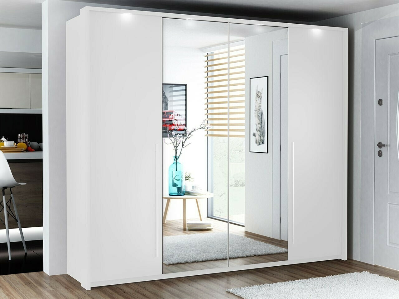 Armadio Honolulu 121 (Bianco)