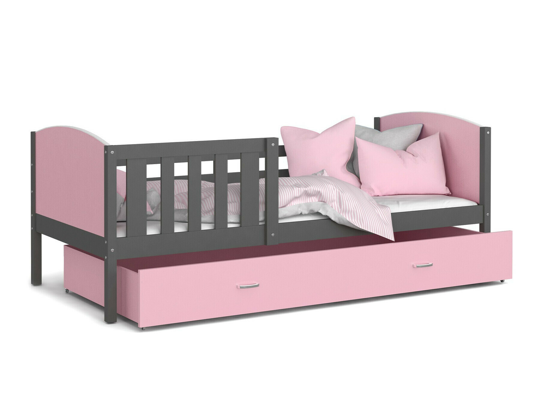Letto Aurora 131 (Grigio)