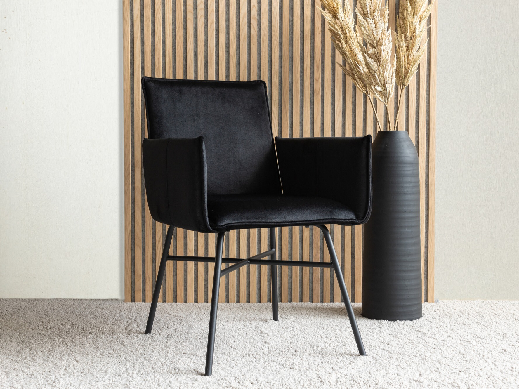 Sedia Dallas 4576 (Nero)