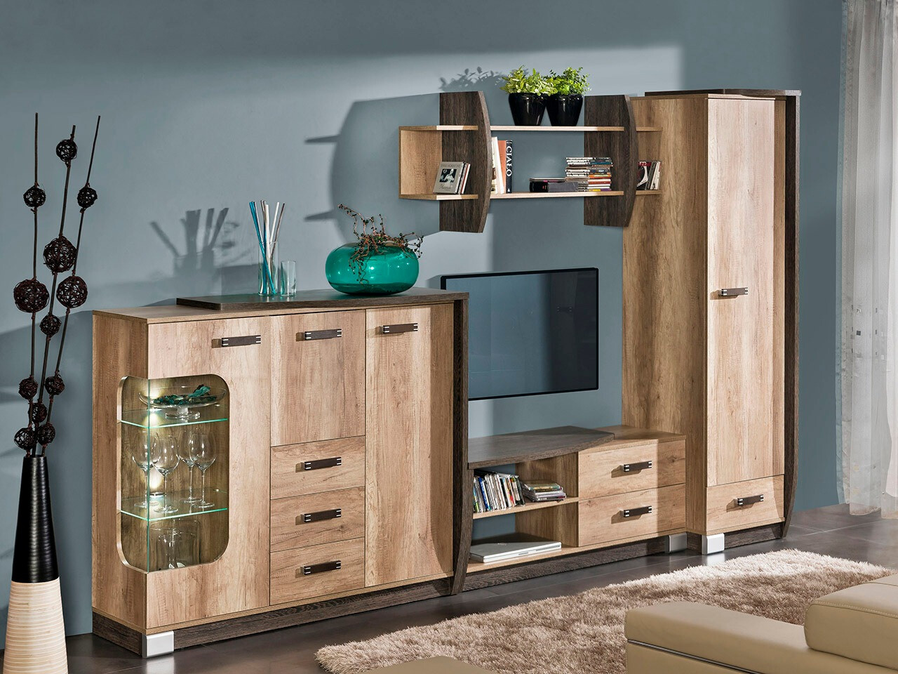 Parete attrezzata Tivlue 119