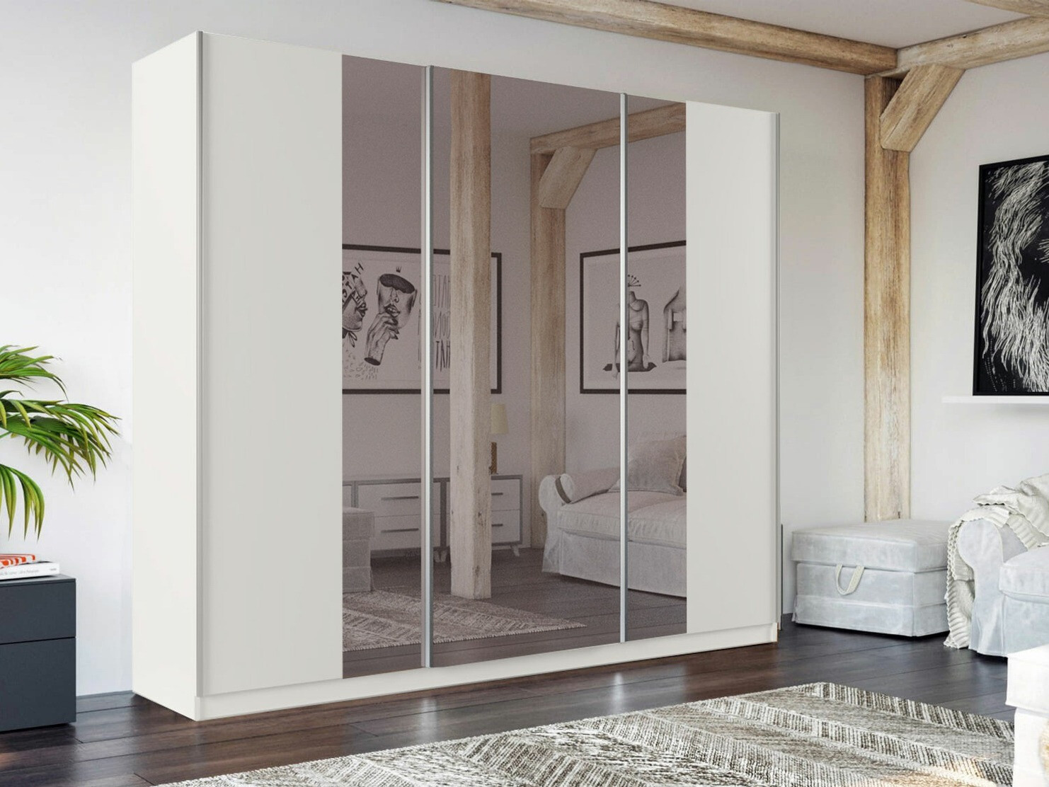 Armadio Honolulu 129 (Bianco)