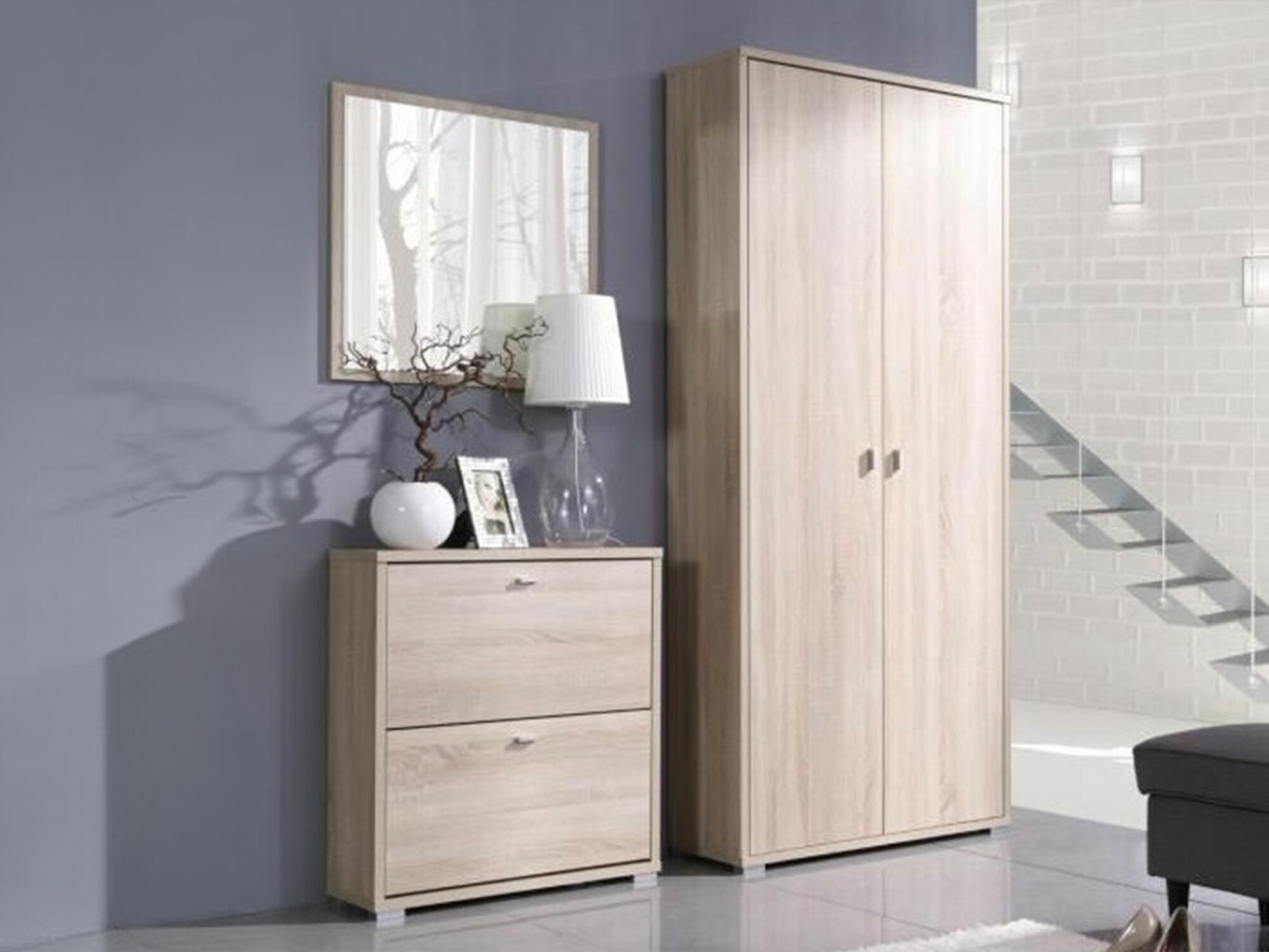 Set arredo da corridoio Fenmora 105 (Sonoma quercia)