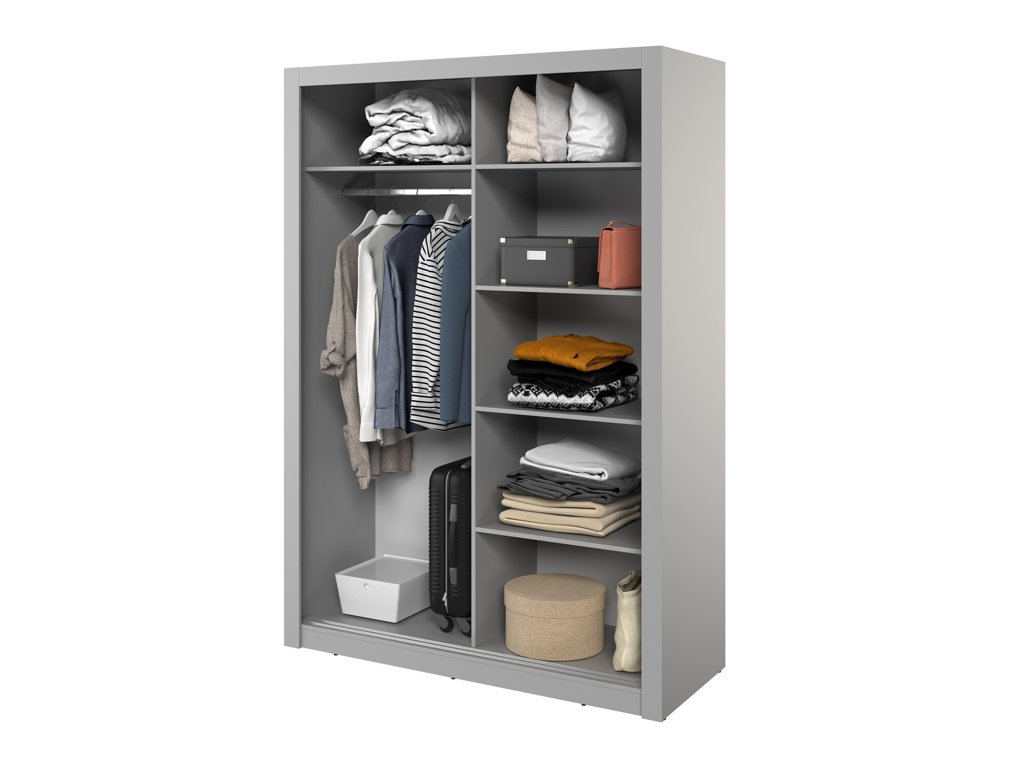 Armadio Fresno 152 (Grigio)