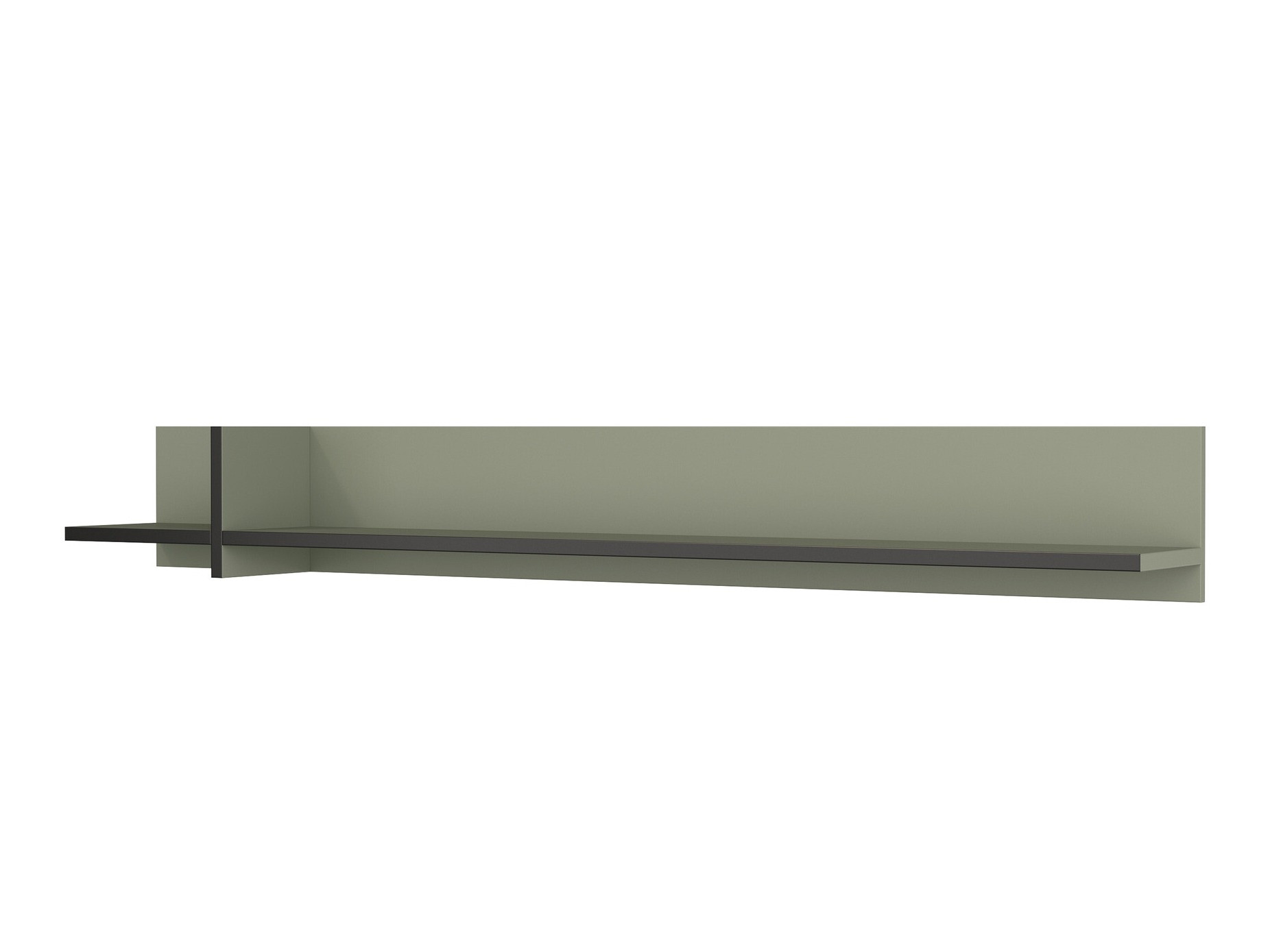 Parete attrezzata Alfere 117 (Verde)