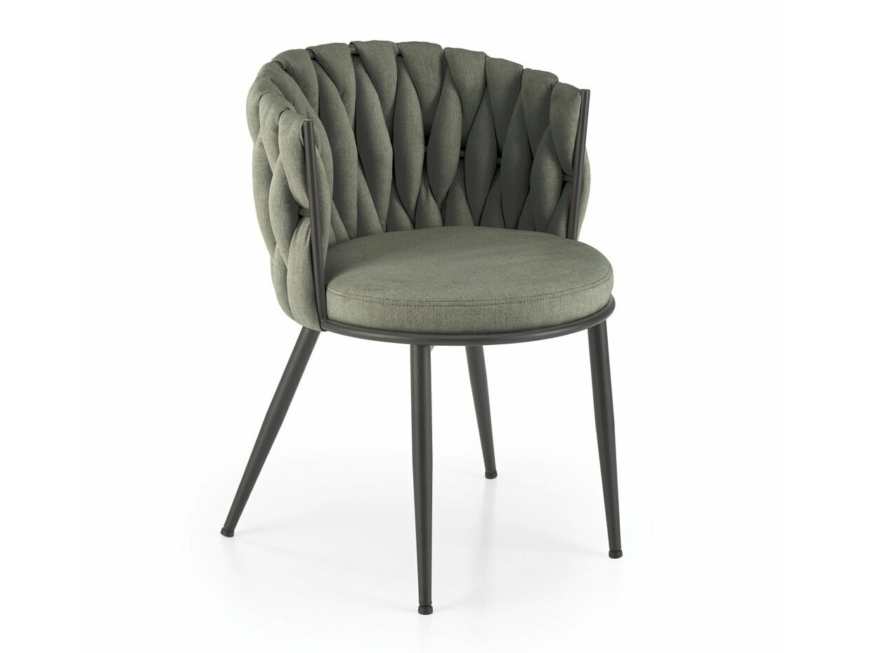 Sedia Houston 1508 (Olivo chiaro + Nero)