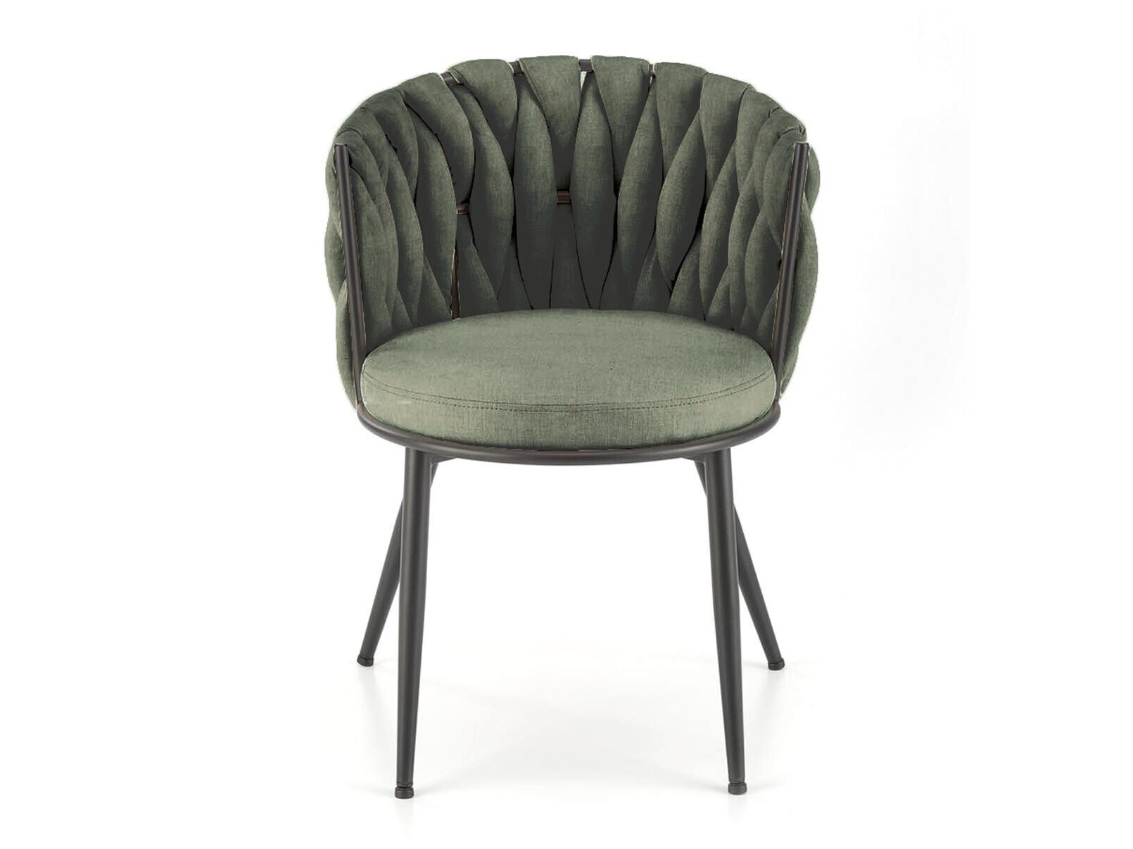 Sedia Houston 1508 (Olivo chiaro + Nero)