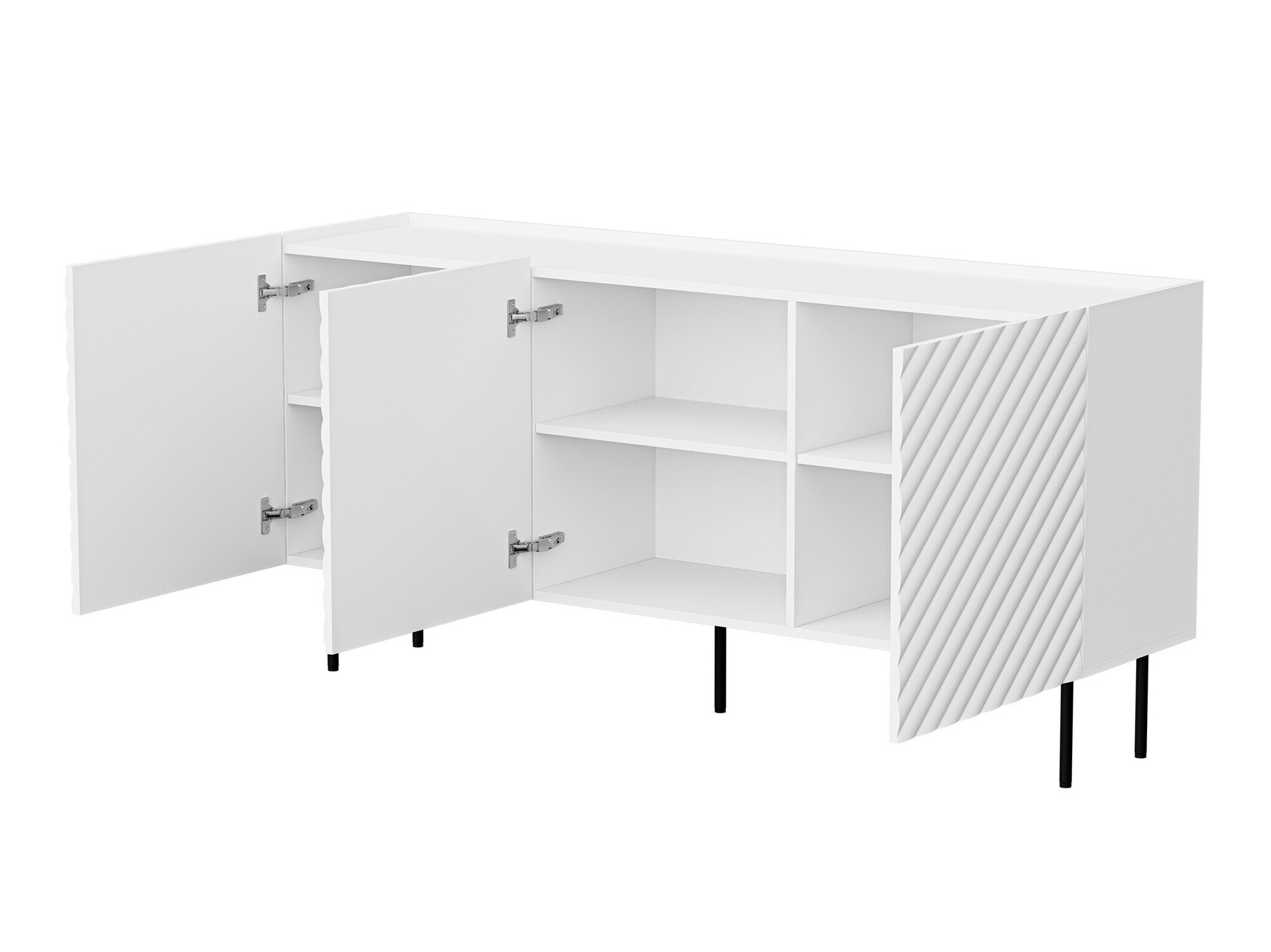 Parete attrezzata Sillen (Bianco)