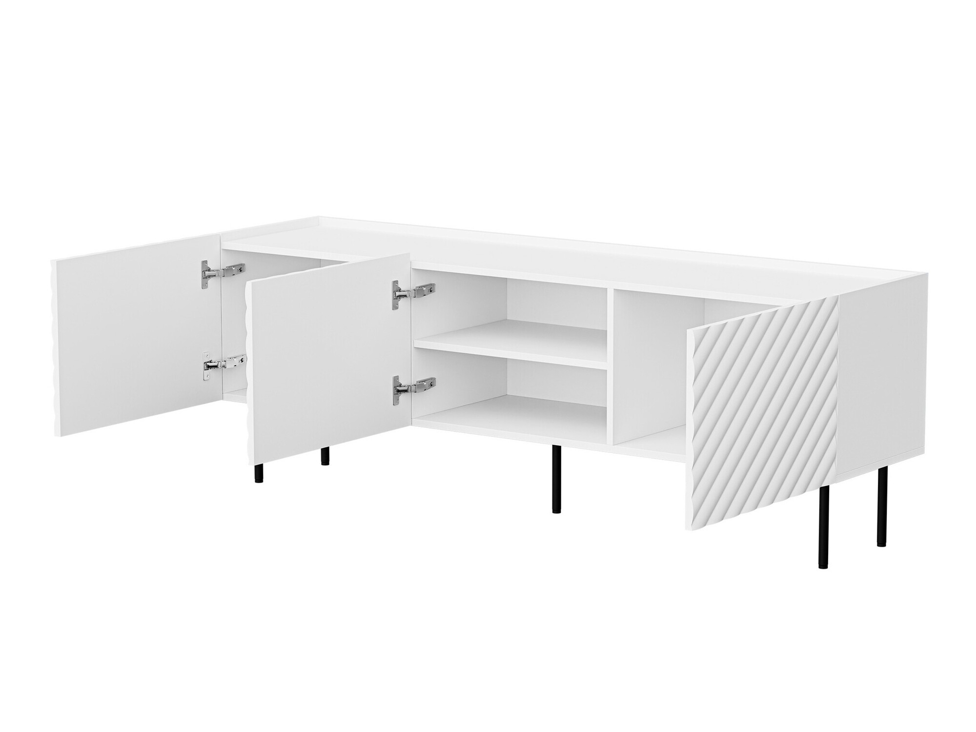Parete attrezzata Sillen (Bianco)