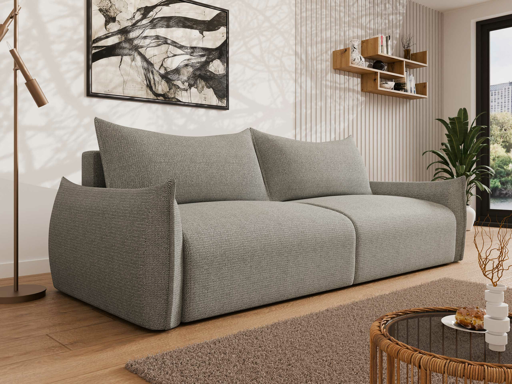 Divano letto Lincoln 192 (Aragon 20)