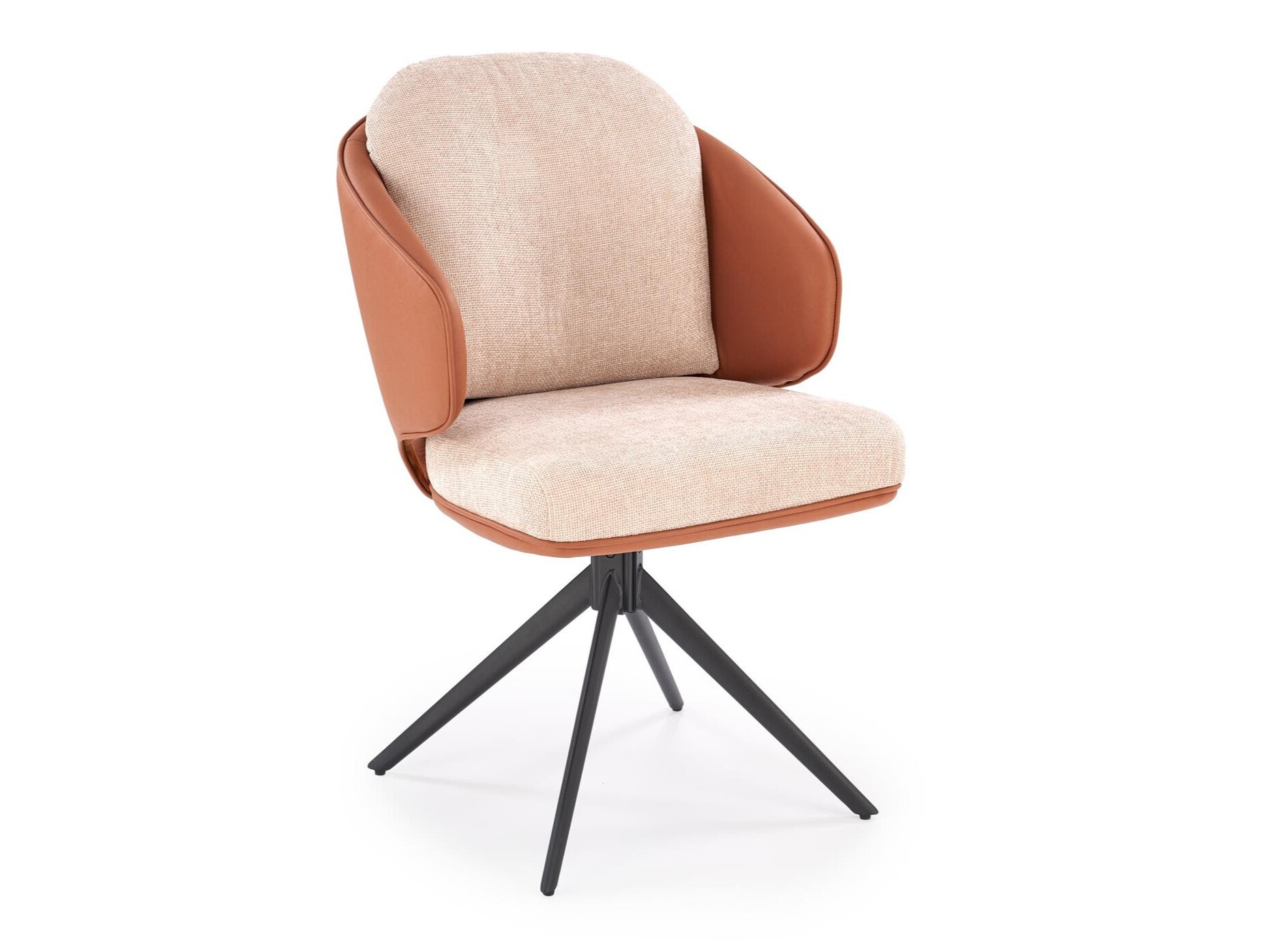 Sedia Houston 1823 (Marrone + Beige)