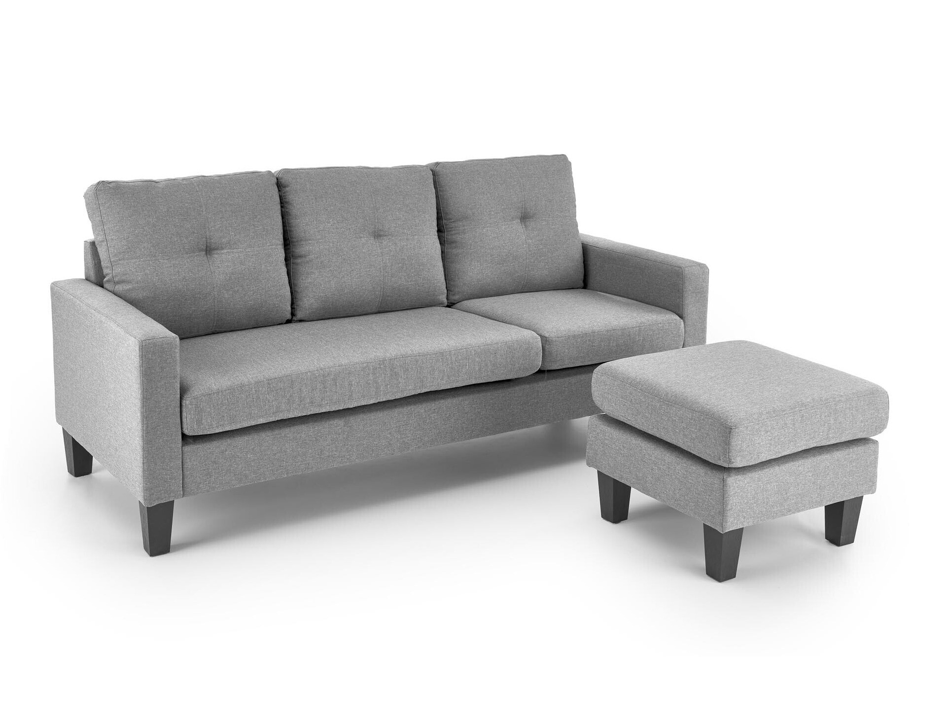 Set mobili imbottiti Houston 1825 (Grigio)