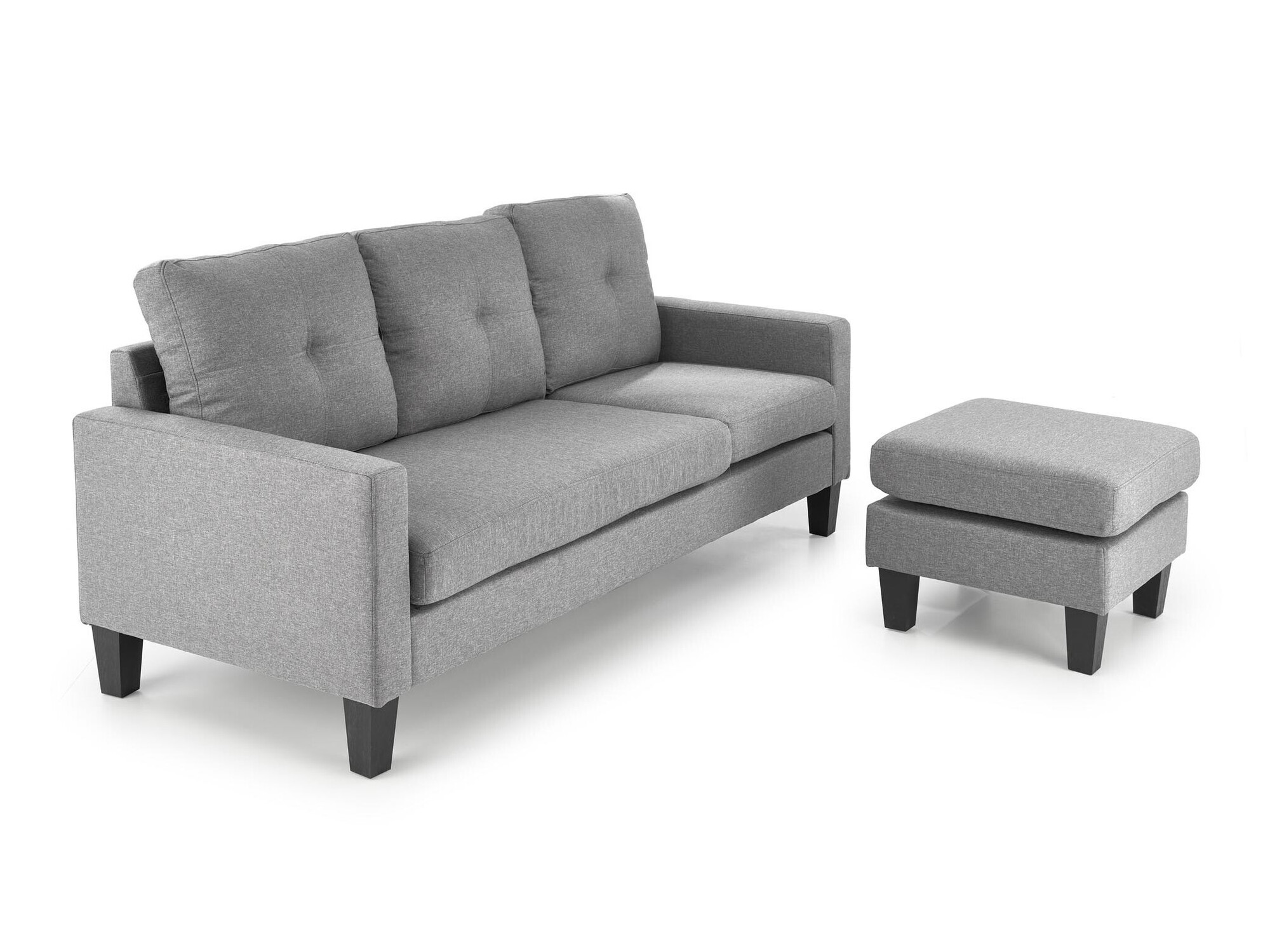 Set mobili imbottiti Houston 1825 (Grigio)
