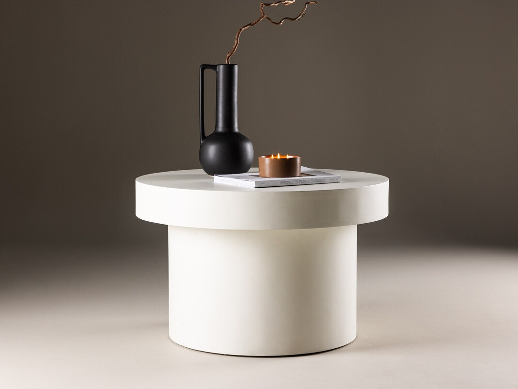 Tavolino da caffè Dallas 4492 (Bianco)