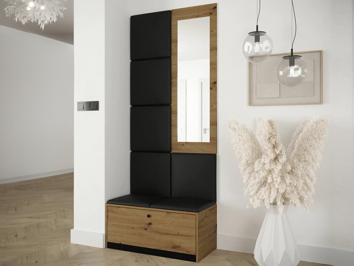 Set arredo da corridoio Hartford 319 (Rovere Artisan + Soft 011)