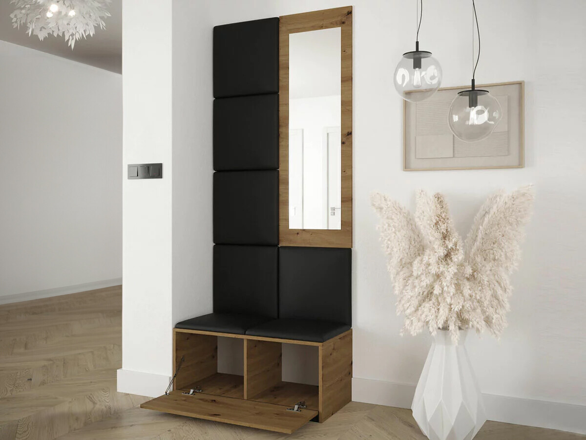 Set arredo da corridoio Hartford 319 (Rovere Artisan + Soft 011)