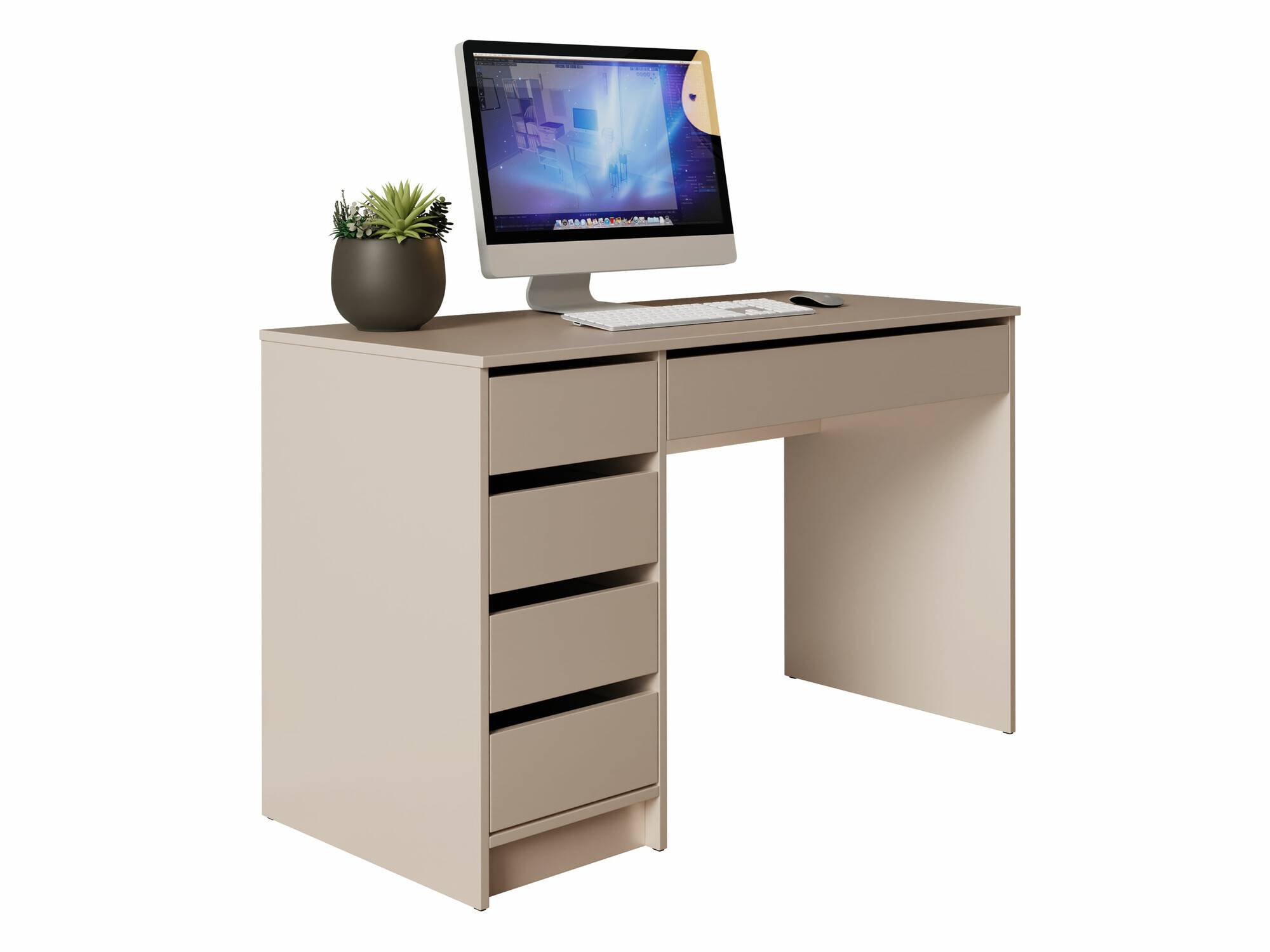 Scrivania da ufficio Comfivo Terros I (Beige)