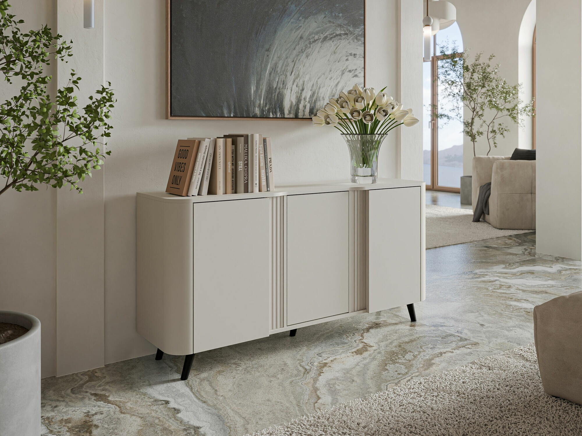 Madia Modus (Cachemire + Nero)
