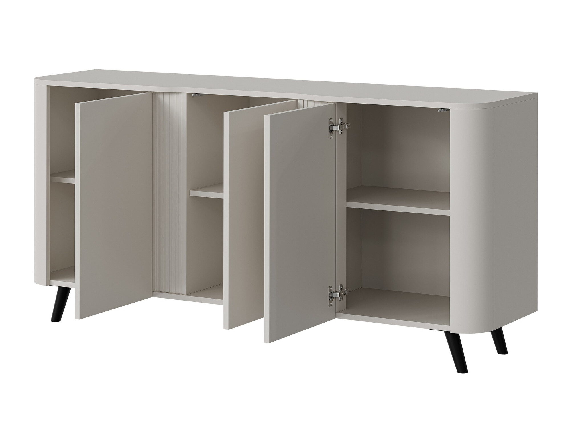 Parete attrezzata Modus (Cachemire + Nero)