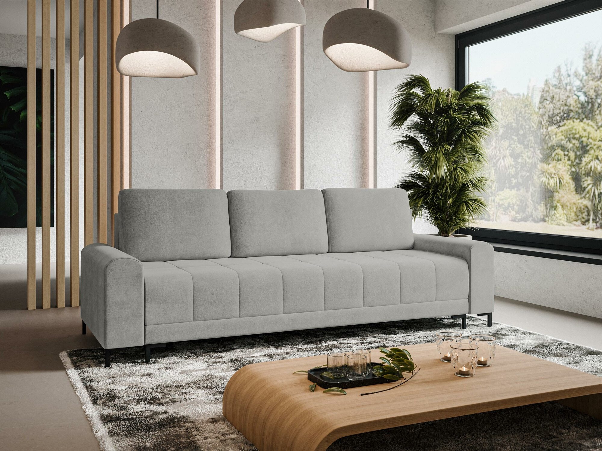 Divano letto Stonecrest 102 (Velo 633)