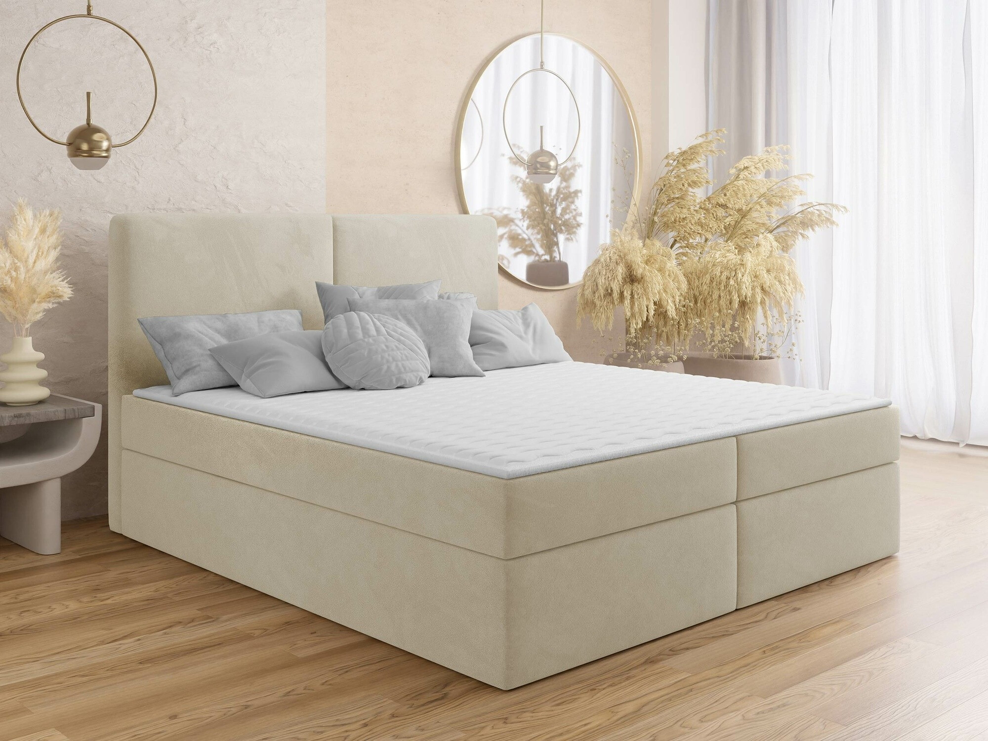 Letto continentale Zanesville 100 (Manila 02)
