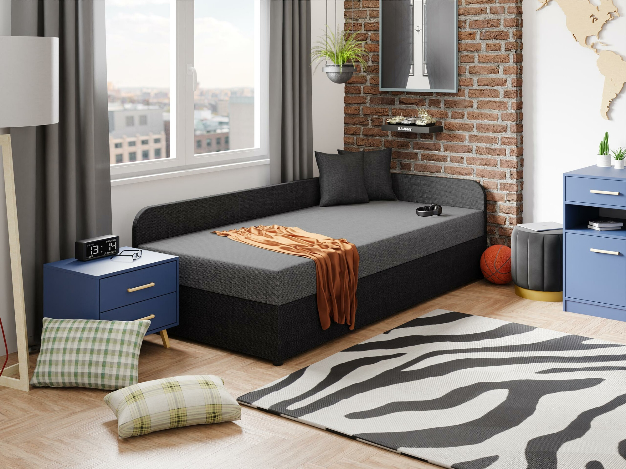 Letto Noma (Lux 23 + Lux 06)