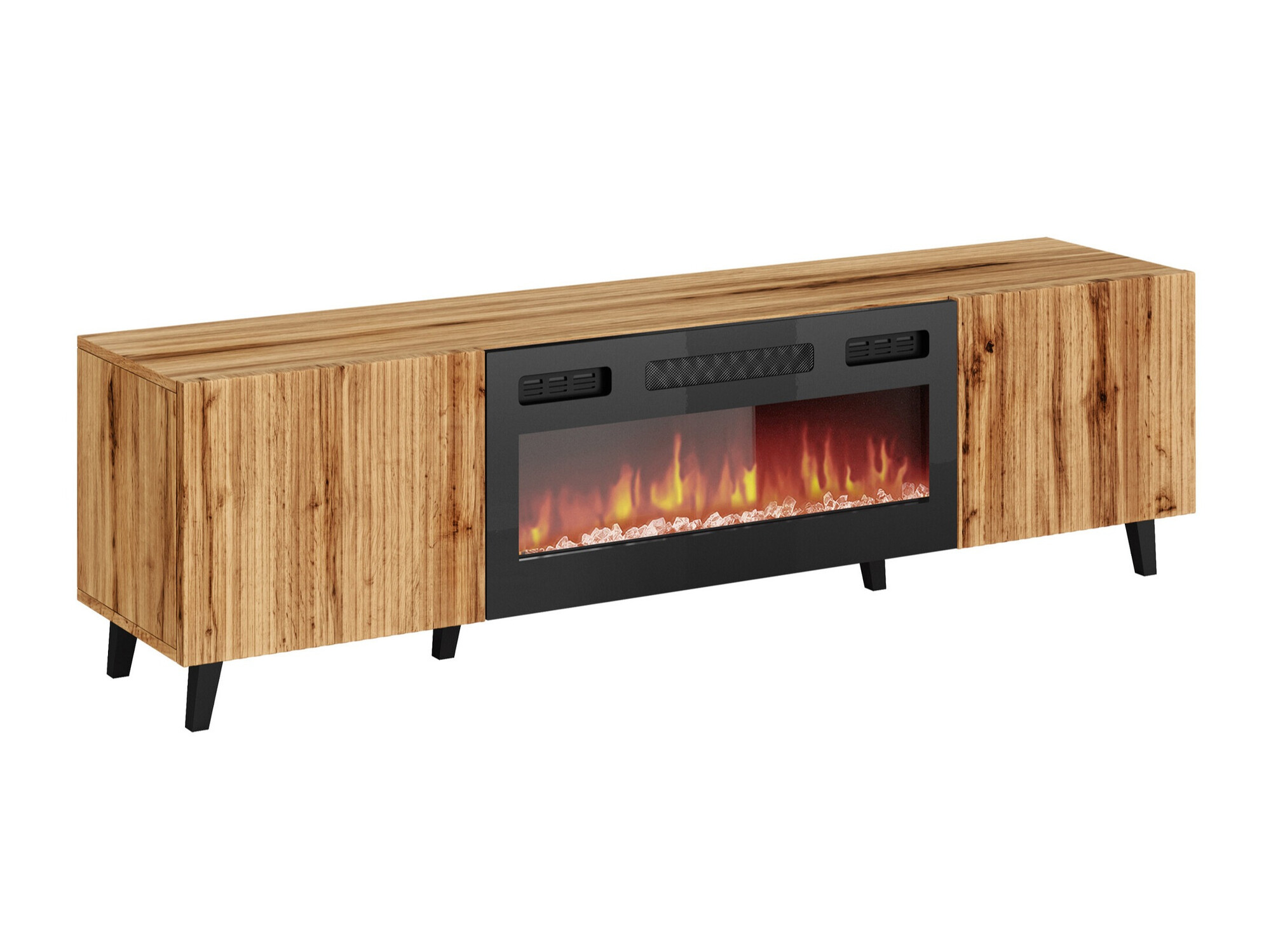 Mobile porta TV Comes II (Quercia di Wotan)