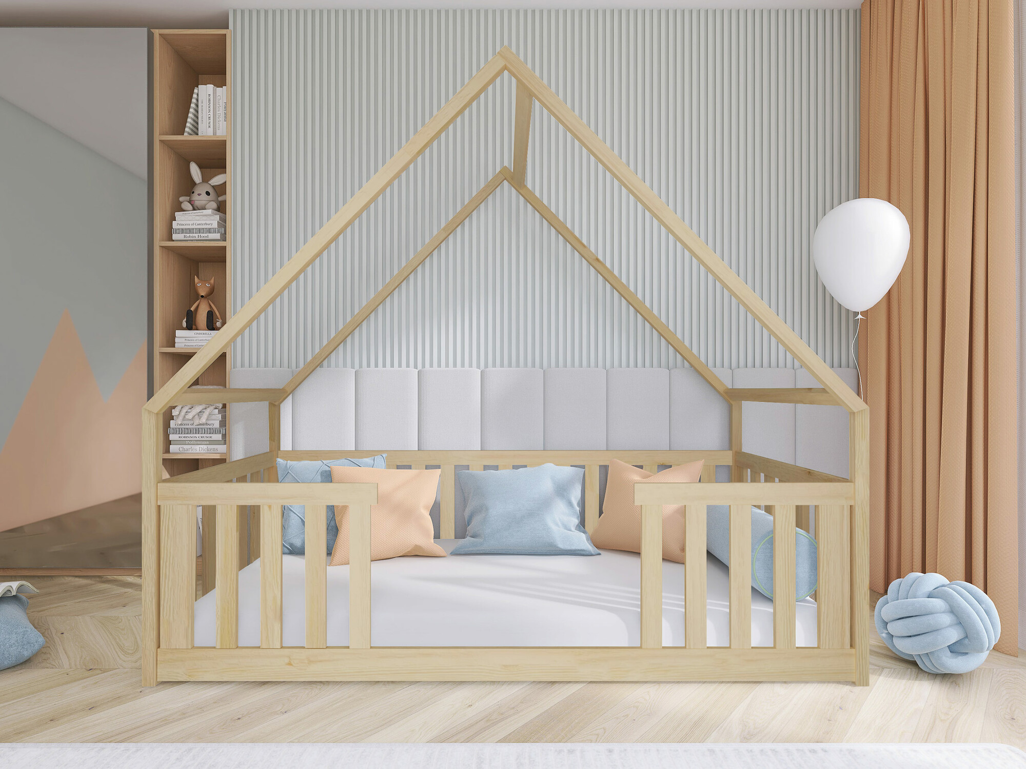 Letto Vista 114 (Pino)