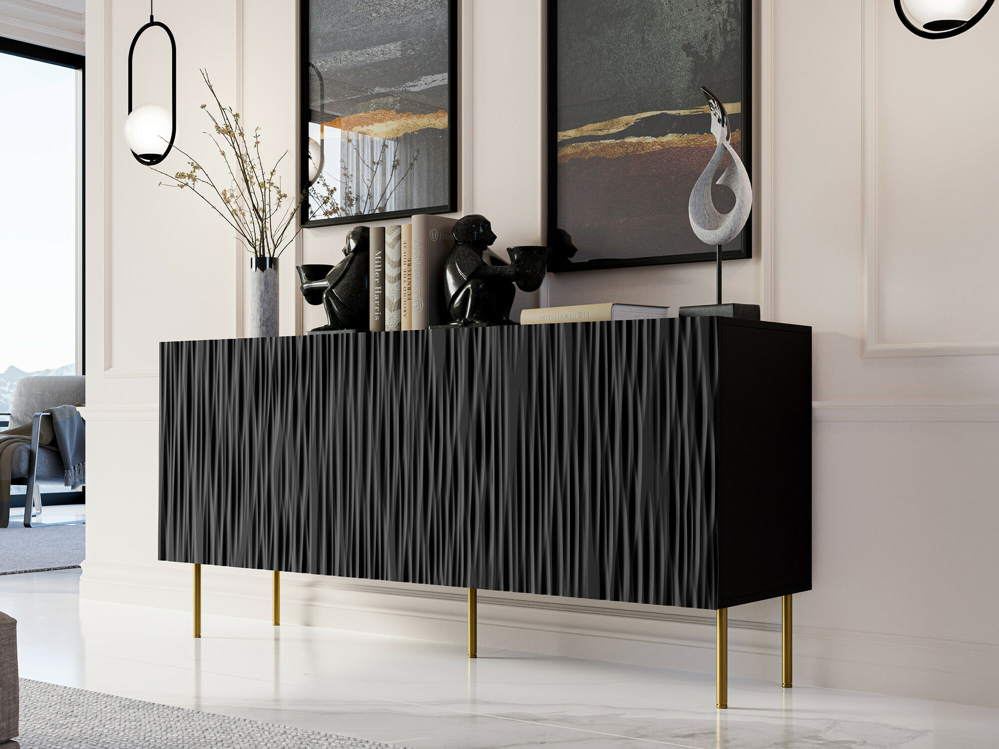 Madia Lorelbo 100 (Nero + D'oro)