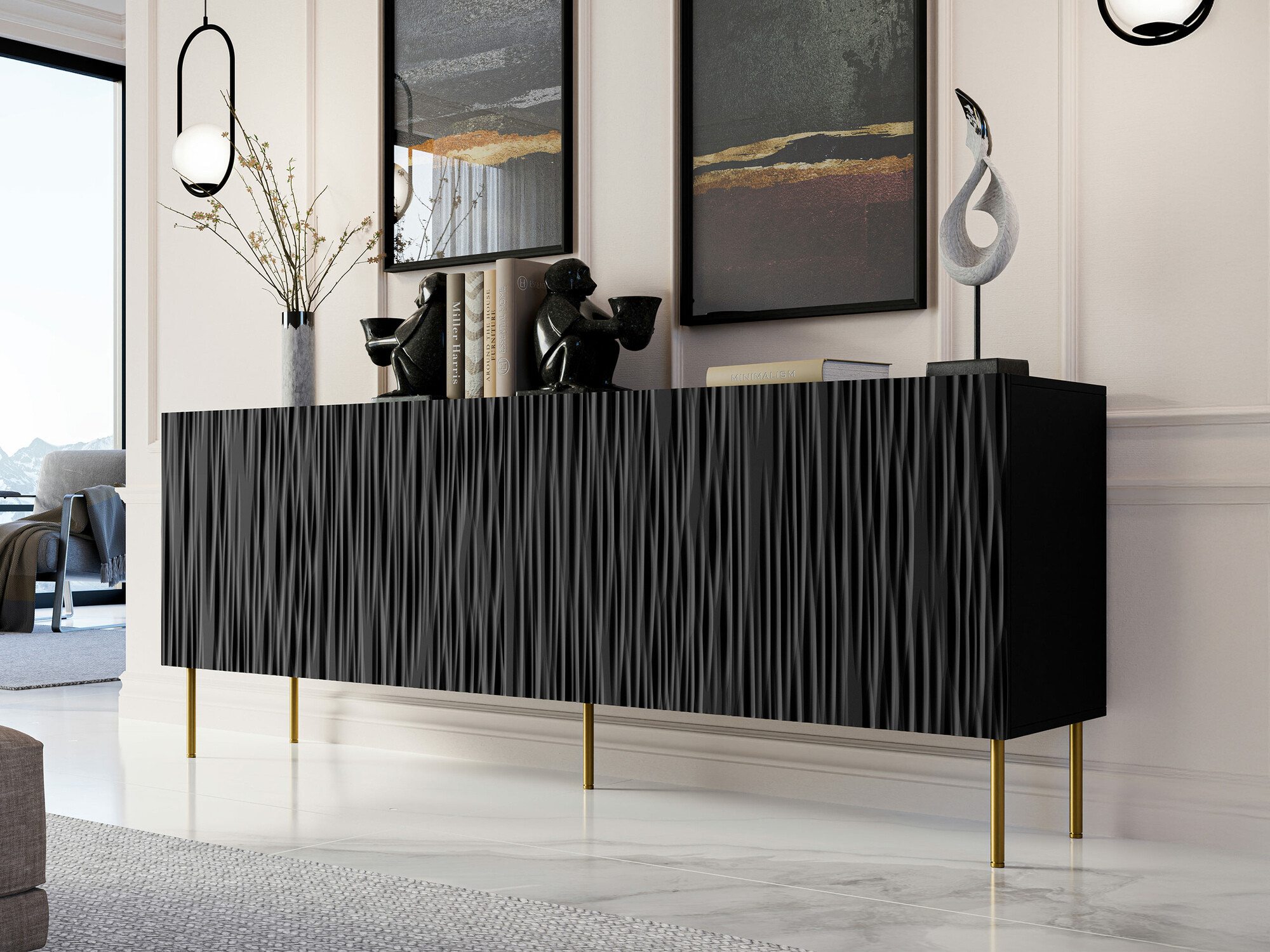 Madia Lorelbo 101 (Nero + D'oro)