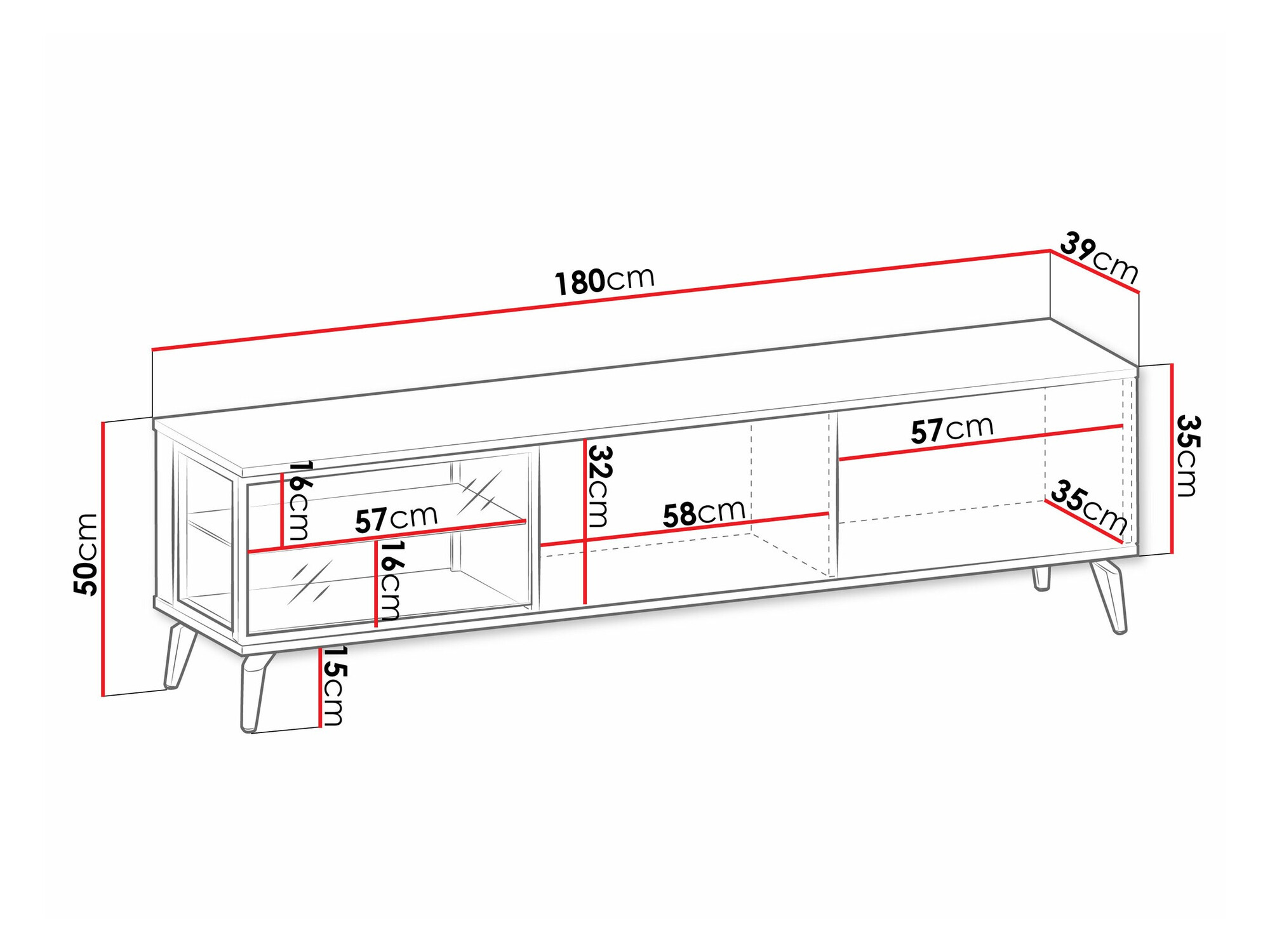 Mobile porta TV Argentas