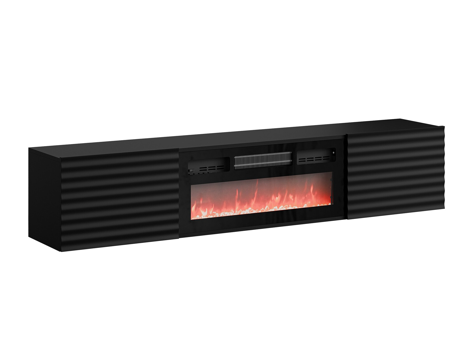 Mobile porta TV Charlotte 206 (Nero)