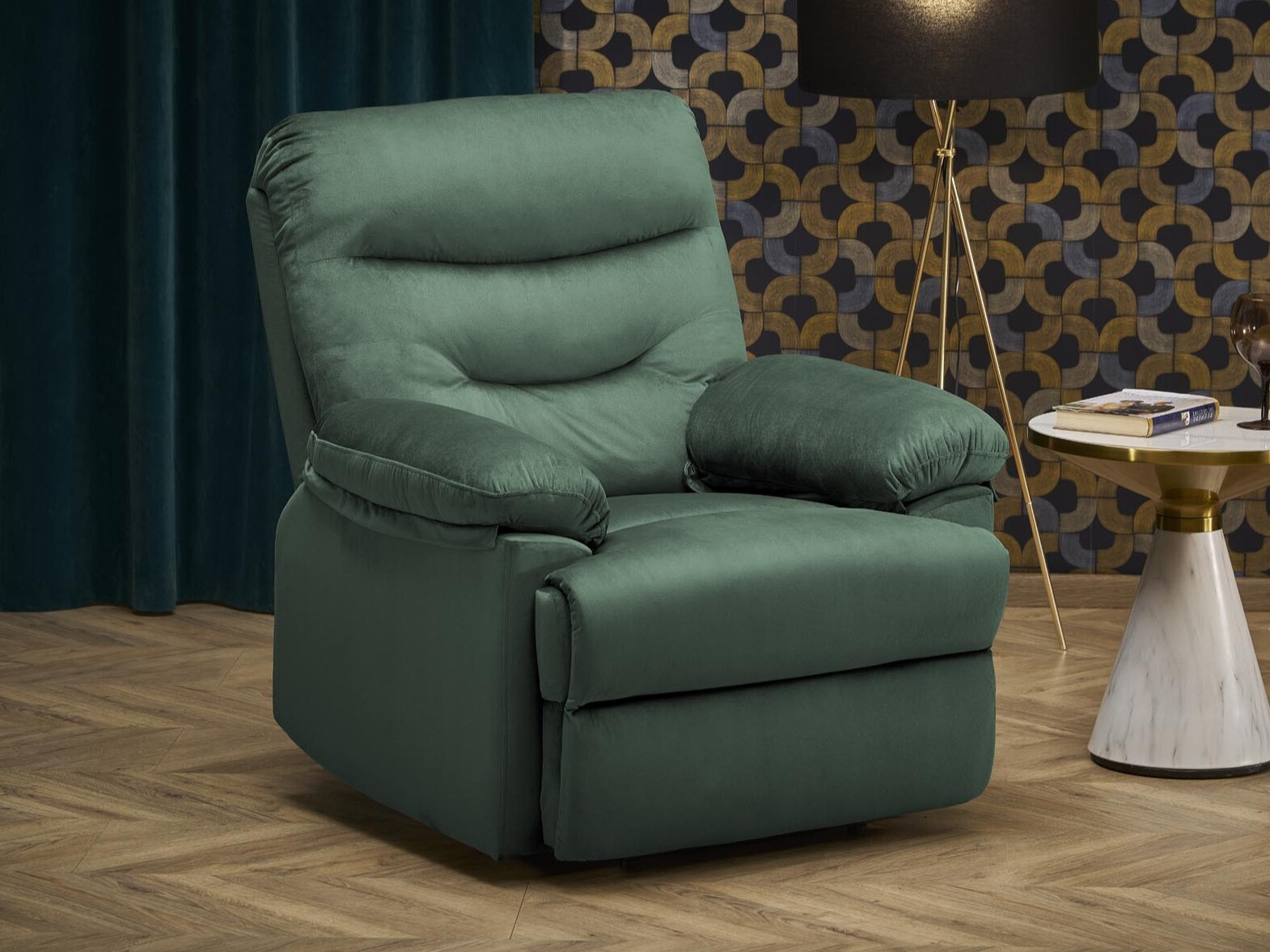 Poltrona regolabile Houston Terra (Verde)