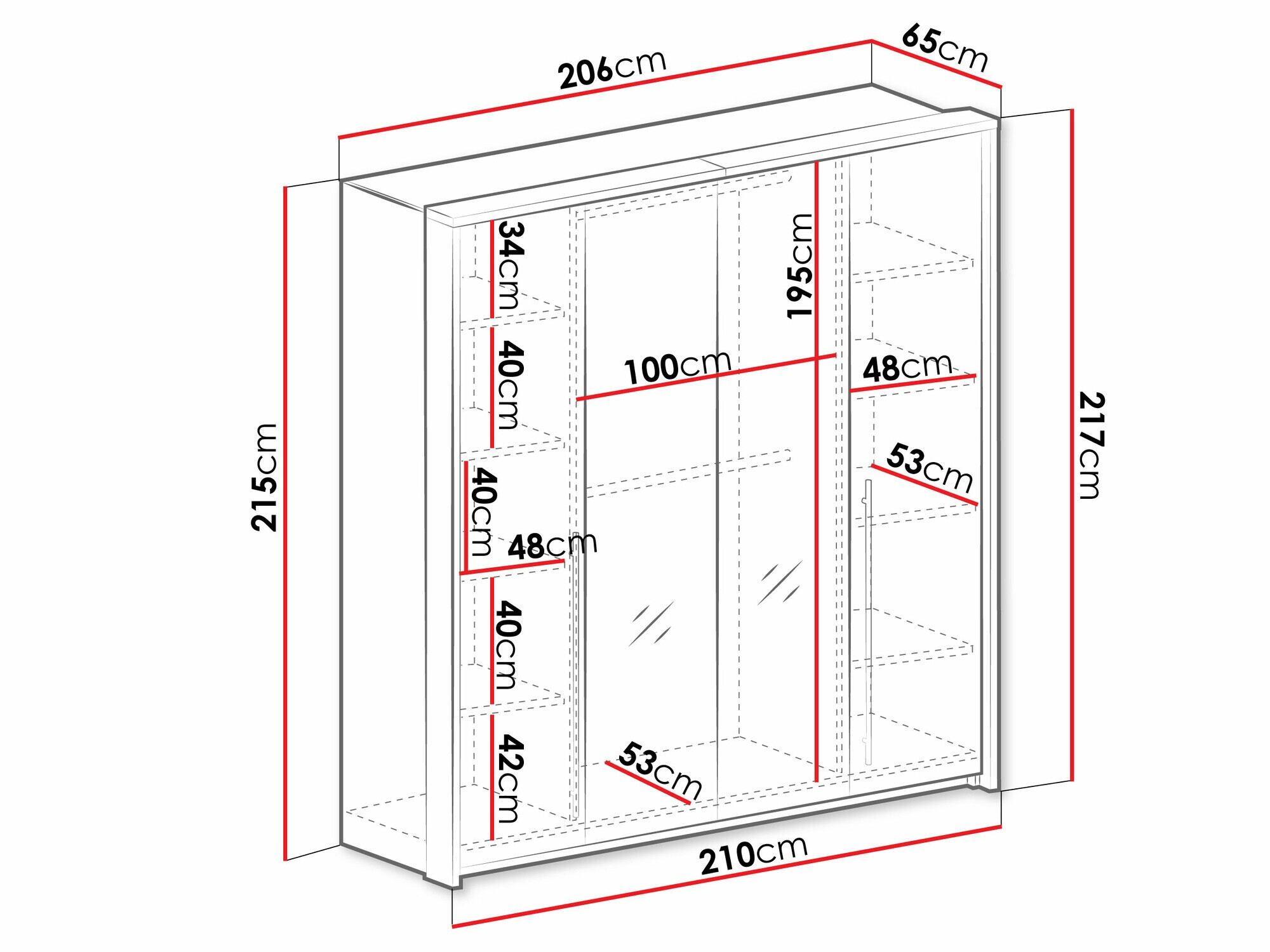 Armadio Honolulu 237 (Lava)