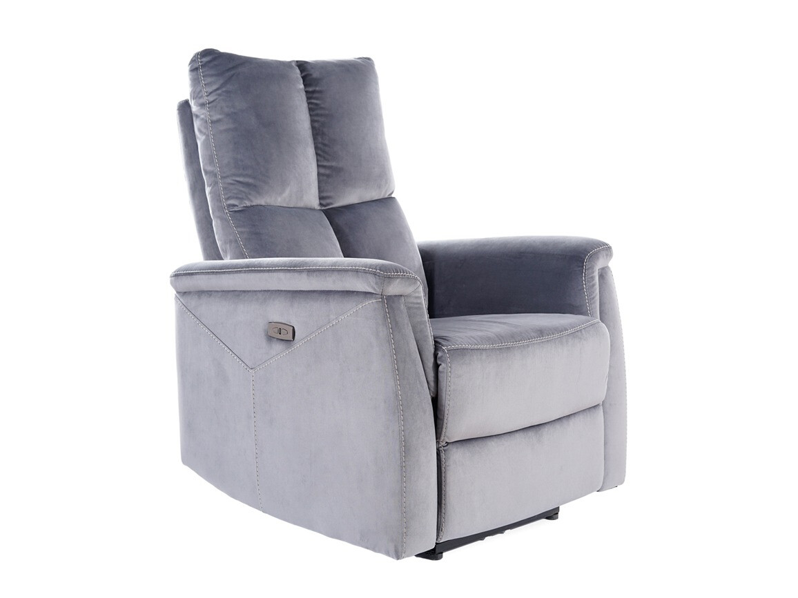 Poltrona regolabile Detroit 535 (Grigio)